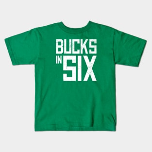 Bucks in Six Kids T-Shirt